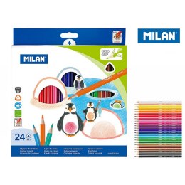 Kredki ołówkowe Milan 24 kol. (0722324)