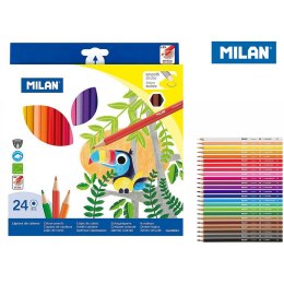 Kredki ołówkowe Milan 24 kolory (80024)