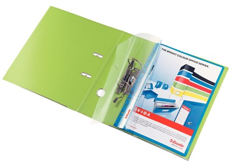 Skoroszyt wpinany A4 czarny folia Esselte (13588)