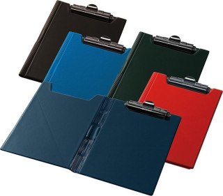 Teczka z klipem A4 zielony Panta Plast