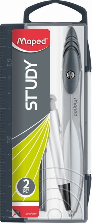 Cyrkiel Study z ołówkiem automatycznym 3 el. Maped (119430)