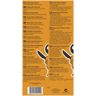 Długopis Orange wkład czerwony 0,3mm Bic (8099241)