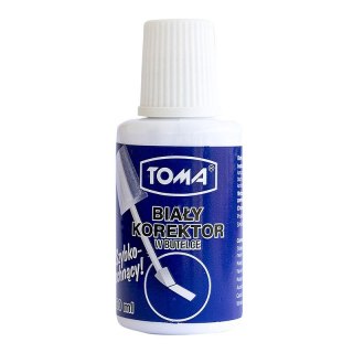 Korektor w płynie (z pędzelkiem) 20ml Toma (TO-018 0 2)