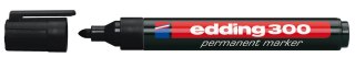 Marker permanentny wkład czarny 1,5-3,00mm okrągła końcówka Edding
