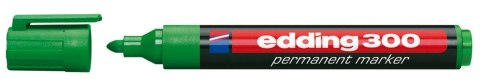 Marker permanentny wkład zielony 1,5-3,00mm okrągła końcówka Edding