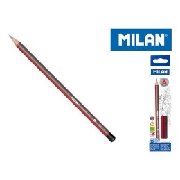 Ołówek Milan trójkątny HB (071230312)