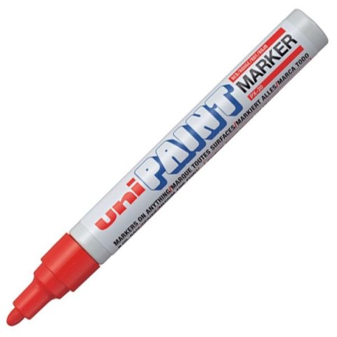 Profesjonalny marker olejowy UNI PX-20 czerwony