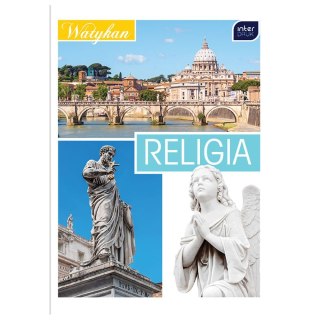 Zeszyt tematyczny RELIGIA A5 60k. 70g krata Interdruk (ZE60KFR)