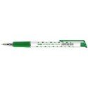 Długopis Toma zielony gwiazdki zielony 0,5mm (TO-069)