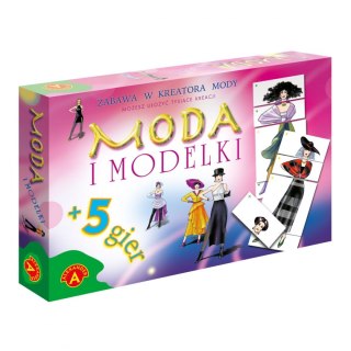 Gra edukacyjna moda i modelki Alexander (5906018000849)