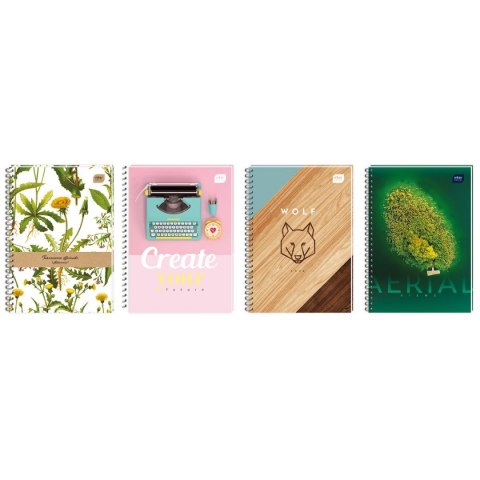 Kołozeszyt (kołonotatnik) A5 100k. 70g linia Interdruk (KOŁOZA5100L)