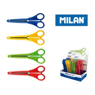Nożyczki szkolne z miarką Milan 14,7 cm (1409824)
