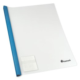 Obwoluta PP Titanum A4 50 kartek transparentna niebieska listwa (OLBL)
