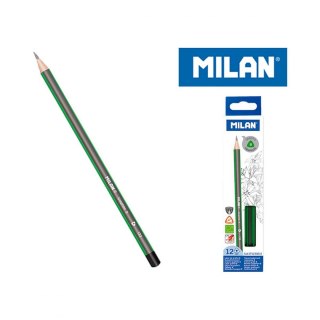 Ołówek trójkątny B Milan (071230212)