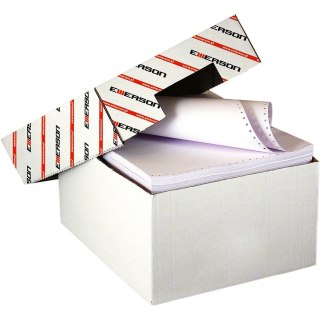 Papier komputerowy (składanka) B2401 /240/1+0 240/12/(1) 2000 skł. Emerson (240112b060)