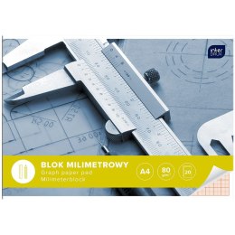 Blok milimetrowy Interdruk A4 80g 20k (BLMIA4)