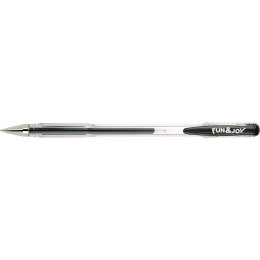 Długopis żelowy Fun&Joy metaliczny mix 0,7mm (FJ-G06M)