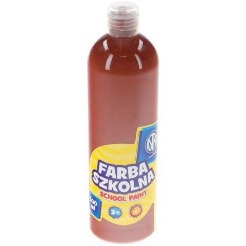 Farby plakatowe kolor: brązowy 500ml 1 kolor. Astra (301109006)