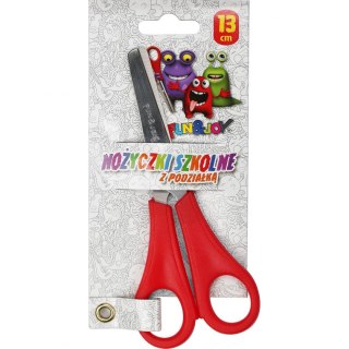 Nożyczki z podziałką 13cm Fun&Joy (FJS1002)
