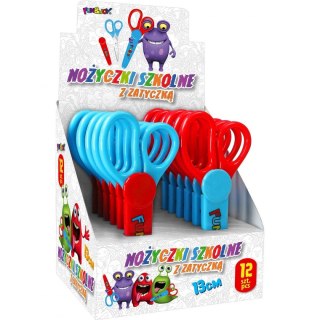 Nożyczki z zatyczką 13cm Fun&Joy (FJ6850C-P)