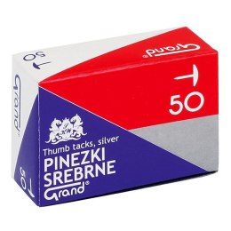 Pinezki Grand S50 kolor: srebrny 50 szt (110-1378)