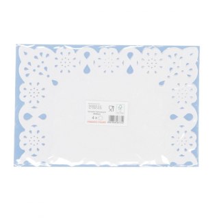 Serwetki pod tort biały papier [mm:] 400x300 Indeks