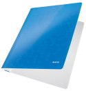 Skoroszyt WOW A4 niebieski metaliczny karton 80g Leitz (30010036)