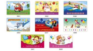 Zaproszenie Duże Dziecko Merigraf (108)