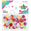 Cekiny Titanum Craft-Fun Series kwiatki kolorowe 14g (CK061)