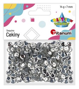 Cekiny Titanum Craft-Fun Series okrągłe 7mm 14g (CM6S)