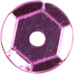 Cekiny Titanum Craft-Fun Series okrągłe różowe 14g (CM6P)