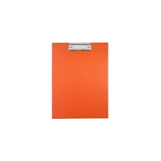 Deska z klipem (podkład do pisania) A4 pomarańczowa Biurfol (KKL-01-04)