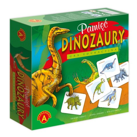Gra pamięciowa Alexander Dinozaury (5906018005332) Gra pamięciowa Alexander Dinozaury (5906018005332)