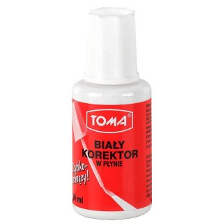 Korektor w płynie (z pędzelkiem) 20ml Toma (TO-019 0 2)