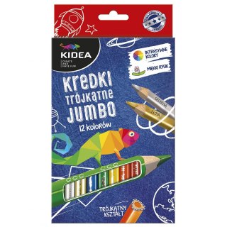 Kredki ołówkowe Kidea 12 kol. Kidea (KTG12KA)