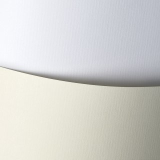 Papier ozdobny (wizytówkowy) A4 laid biały biały 120g Galeria Papieru (206001)