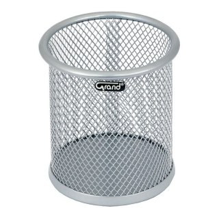 Pojemnik na długopisy srebrny metal Grand (GR-004)