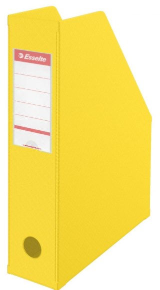 Pojemnik na dokumenty pionowy A4 Vivida żółty PVC PCW [mm:] 72x318x 242 Esselte (56001)
