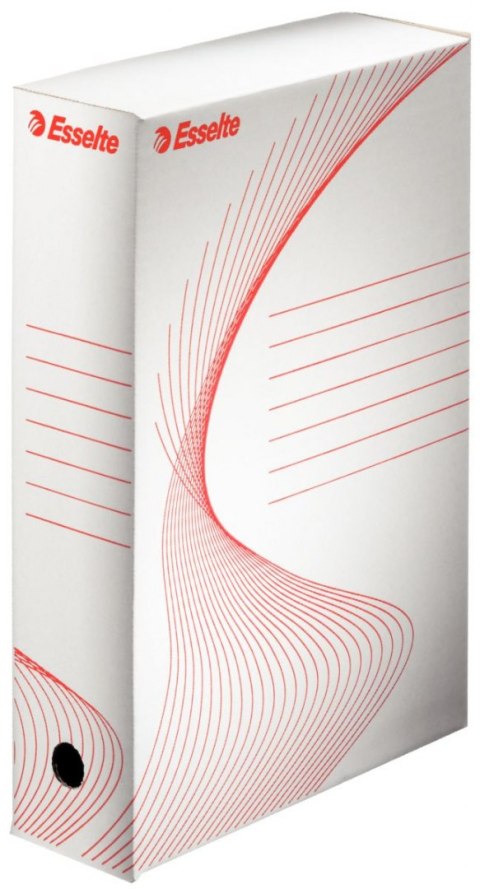 Pudło archiwizacyjne Boxy 80 A4 biały karton [mm:] 245x80x 345 Esselte (128080)