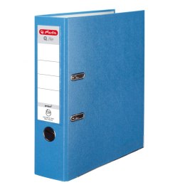 Segregator dźwigniowy Herlitz Q. file Standard A4 80mm niebieski jasny (0011178936)