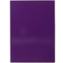 Teczka z szerokim grzbietem na rzep A4 fioletowy VauPe (323/04)
