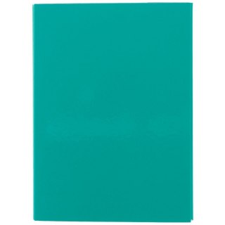 Teczka z szerokim grzbietem na rzep A4 turkusowy VauPe (323/05)