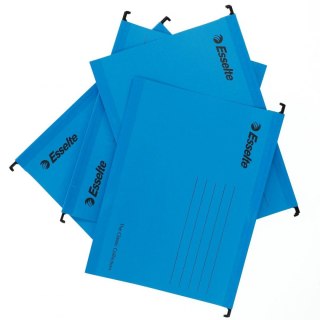 Teczka zawieszkowa A4 standardowe niebieski karton 212g Esselte (90311)