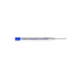 Wkład do długopisu Kamet wielkopojemny METAL, niebieski 0,6-1,0mm (K-1021)