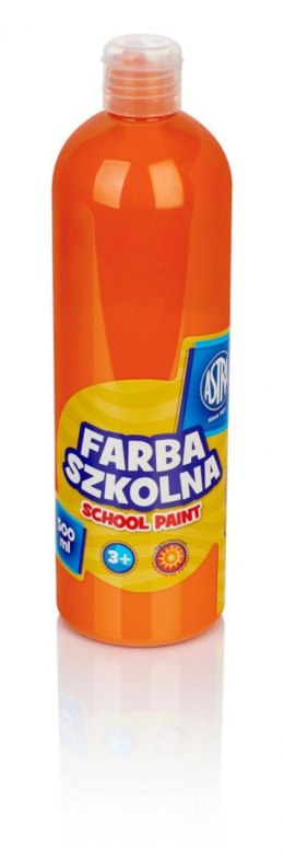 Farby plakatowe Astra kolor: pomarańczowy 500ml 1 kolor. (301112007)