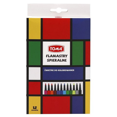 Flamaster 12 kol. Toma (to-590)