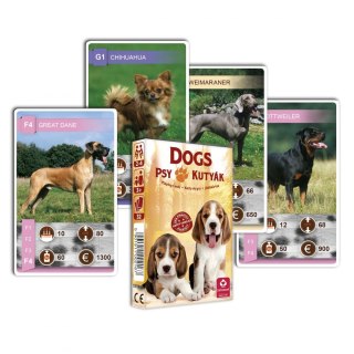 Karty Kwartet Psy Cartamundi (1289000498) 32 sztuk