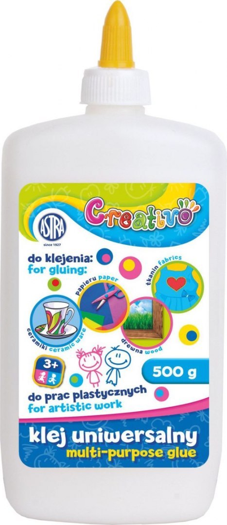 Klej w płynie Astra Creativo 500ml 500g (401113002) Klej w płynie Astra Creativo 500ml 500g (401113002)