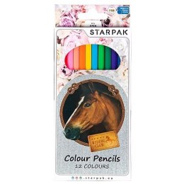 Kredki ołówkowe Starpak Horses 12 kol. (297000)