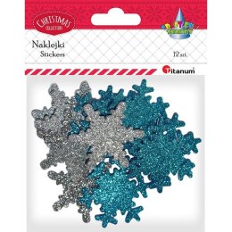 Naklejka (nalepka) Titanum Craft-Fun Series piankowe płatki śniegu (YFXS104)